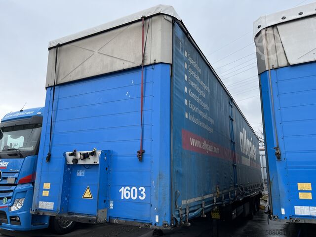 Trailer dengan alas datar & terpal Schmitz Cargobull SCB*S3T / SCS 24/L-13.62 Mega