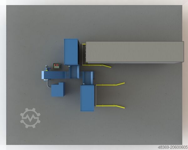 YÜRÜYEN ZEMIN KAMYONLARI IÇIN BOŞALTMA SISTEMI  