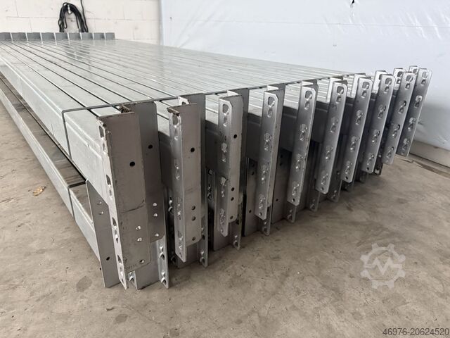 Αποθήκη υψηλών διαδρόμων Διαδρομή παλετών με ράφια παλετών Dexion S4 / K: 110 x 50 mm lichte Weite: 2.995 mm