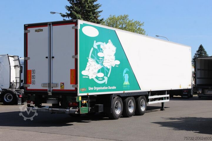 Semi-remorque frigorifique Chereau CV 1950Mt. 2,6h Strom Bi-Multi-Temp. LBW FRC 28