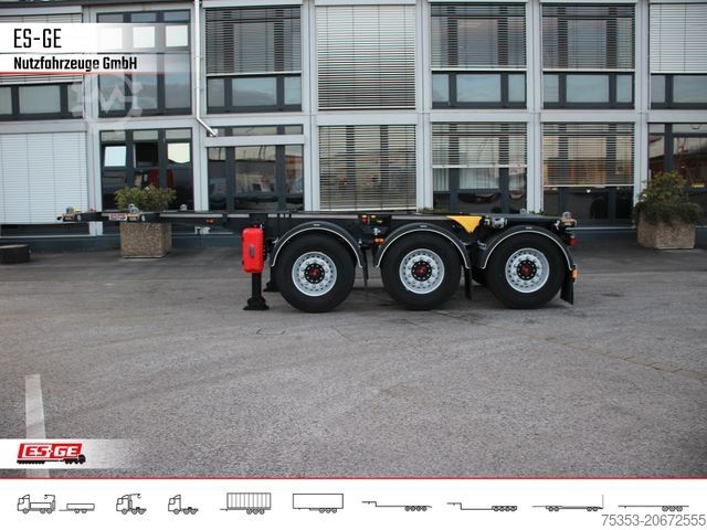 Semirremolque con caja intercambiable WIELTON Containerchassis 20ft