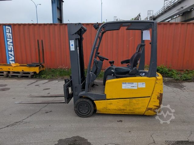 इलेक्ट्रिक 3 व्हील फोर्कलिफ्ट Jungheinrich LE ac 16 L // containerfähig // Triplex // Seitens