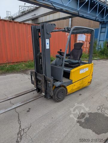 इलेक्ट्रिक 3 व्हील फोर्कलिफ्ट Jungheinrich LE ac 16 L // containerfähig // Triplex // Seitens