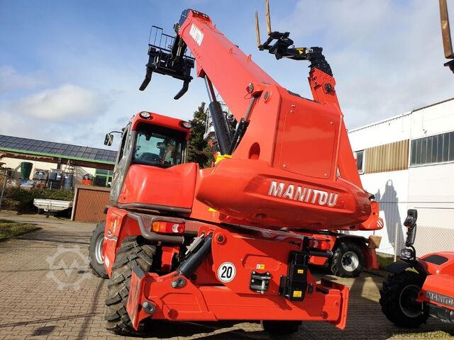 Rotacijski teleskopski viljuškar Manitou MRT 2470+ Privilege AC Klima