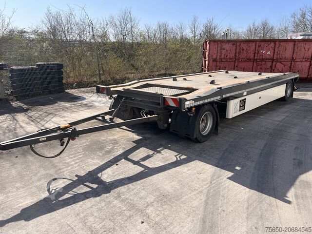 Matala lavetti perävaunu Gergen TBCA 18H  2 Achs Kombianhänger- Tieflader