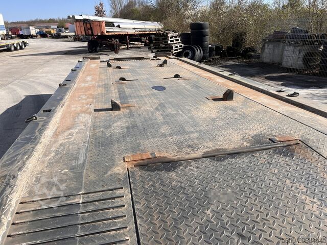 Matala lavetti perävaunu Gergen TBCA 18H  2 Achs Kombianhänger- Tieflader