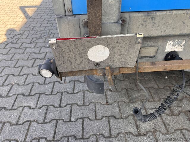 Matala lavetti perävaunu Humbaur HBTZ 136224 TA-BS  13,6 t Tandemtieflader