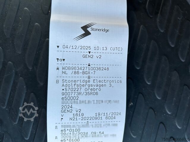 Standard-SZM Mercedes-Benz Actros 2445 BigSpace / 904 dkm / Stand Airco / ...