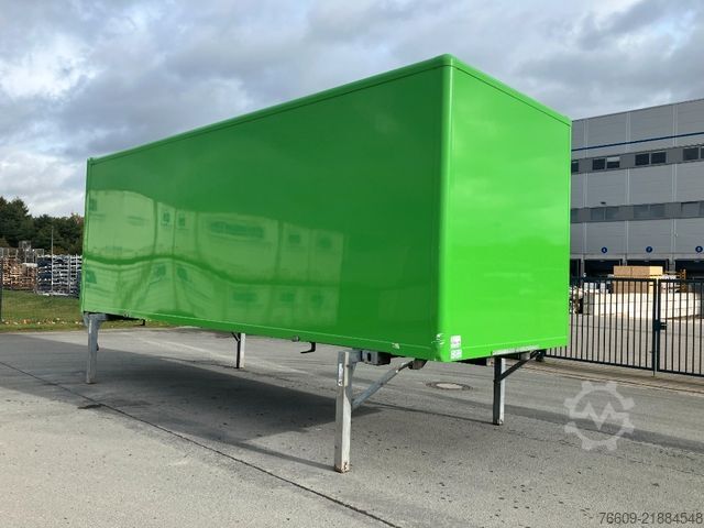Remolque con caja móvil SPIER Wechselbrücke Koffer
