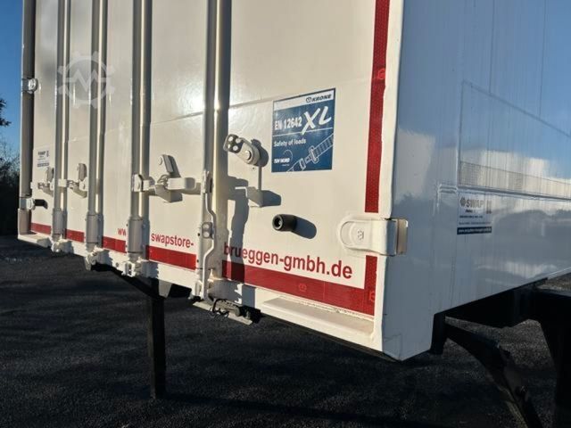 Wissellaadbak oplegger KRONE Heck hohe Portaltüren