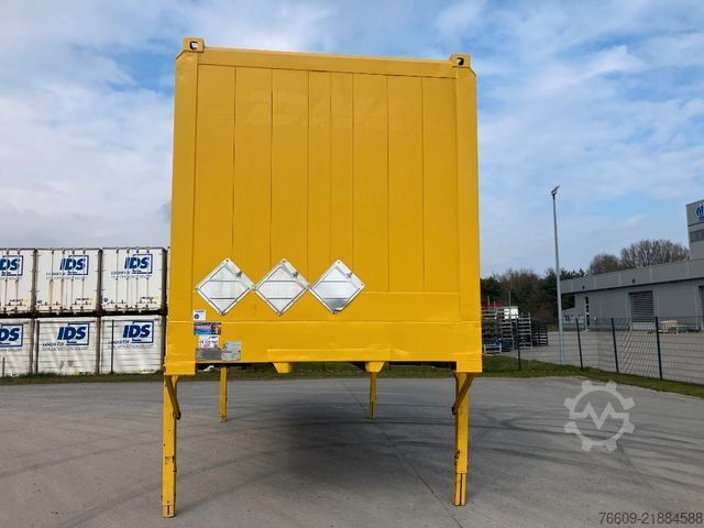 Remolque con caja móvil KRONE Wechselbrücke Koffer