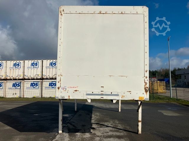 Remolque con caja móvil  Wechselbrücke Koffer