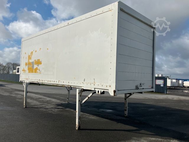 Remolque con caja móvil  Wechselbrücke Koffer