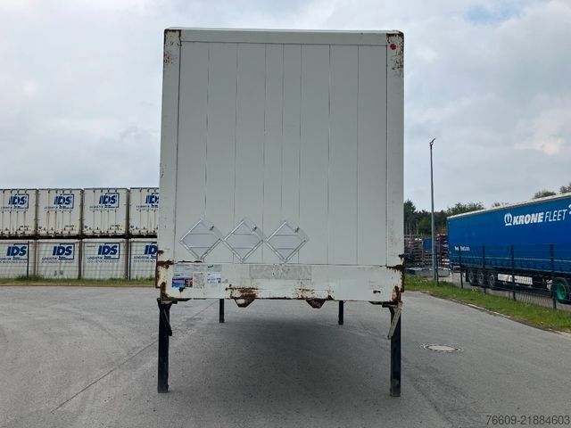 Remolque con caja móvil KRONE Wechselbrücke Koffer