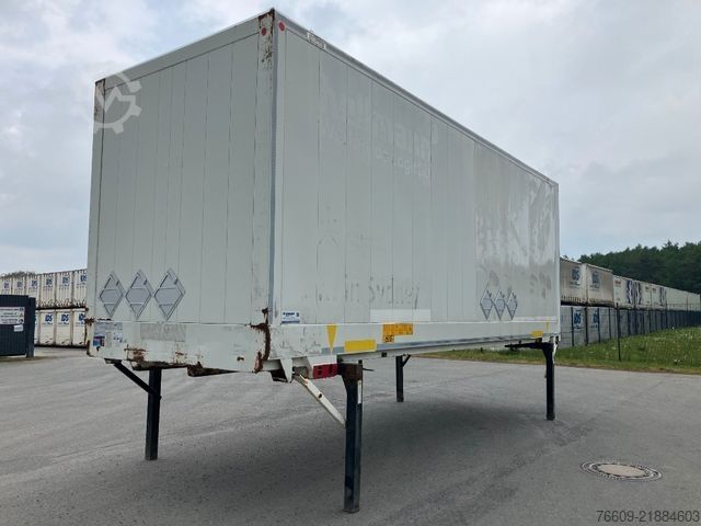 Remolque con caja móvil KRONE Wechselbrücke Koffer