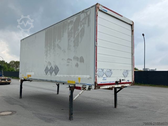 Remolque con caja móvil KRONE Wechselbrücke Koffer