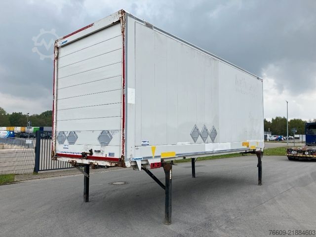 Remolque con caja móvil KRONE Wechselbrücke Koffer