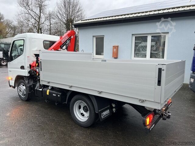 Veokile paigaldatud kraaniga kaubik Fuso 3S15 Alu Pritsche 2.80m Ladekran Funk! sofort verfügbar!