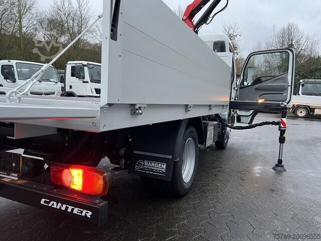 Pick-up bestelwagen Fuso 3S15 Alu Pritsche 2.80m Ladekran Funk! sofort verfügbar!