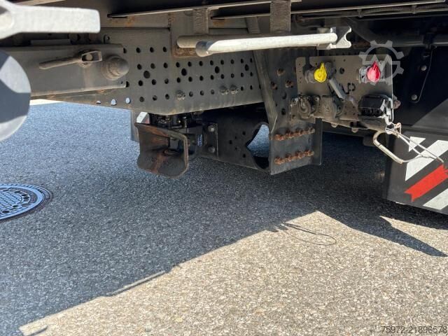 Plattewagen met zeil  Actros 2543LL HUBDACH Curtainsider