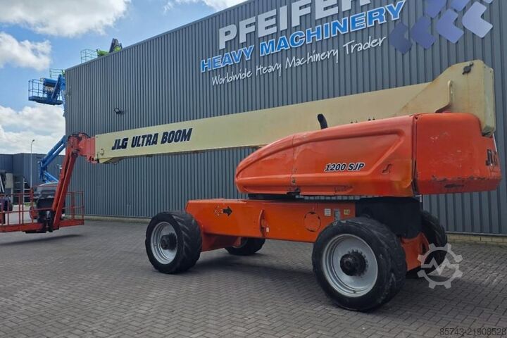 Телескопическая платформа JLG 1200SJP Diesel, 38.7m Working Height, 23.5m Reach,