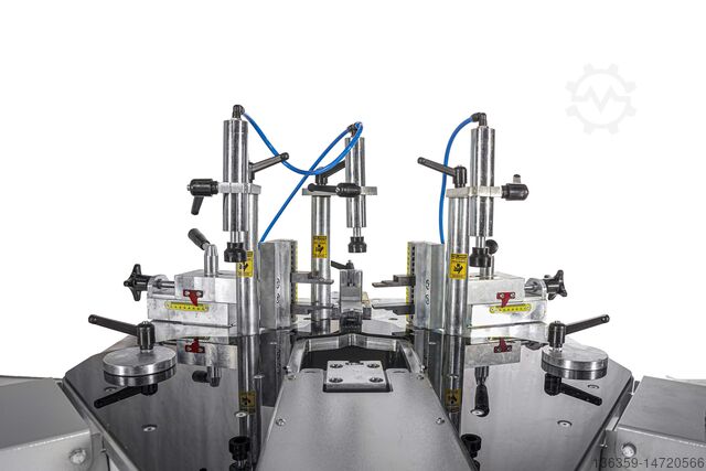 Máquina neumática para prensar esquinas de aluminio PLASTMAK PVC ALÜMİNYUM İŞLEME MAKİNALARI SÇ 901 S
