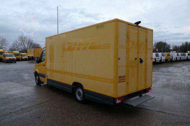 Box van mercedes-benz SPRINTER 310 CDI MAXI EURO-5 KOFFER REGALE KAMERA DURCHGANG