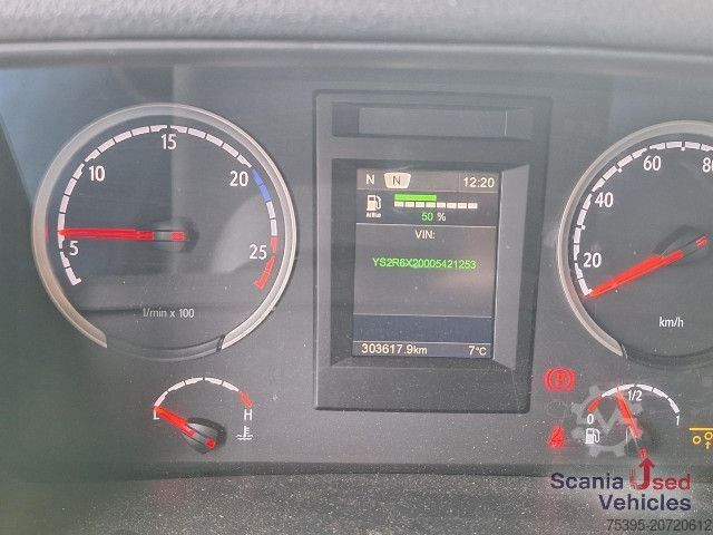 รถบรรทุกไซโล Scania G 450 LB8x2*6MNB Pelletssilo!