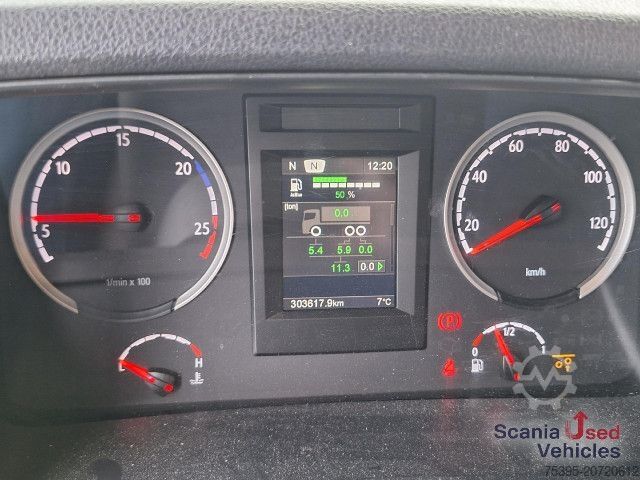 รถบรรทุกไซโล Scania G 450 LB8x2*6MNB Pelletssilo!