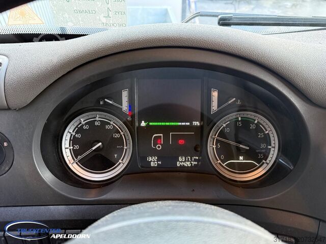 Bīdāmais tents DAF CF 250 FA Euro 6, Schuifdak, Laadklep