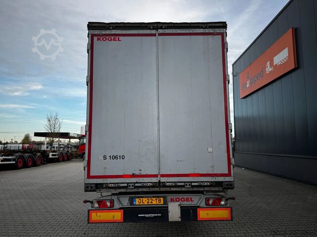 滑动油布 Kögel SAF INTRADISC, Internal height: 2.80m, NL-trailer