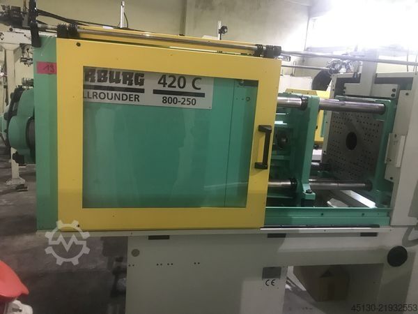 Injection molding machine Arburg 420C 800-250