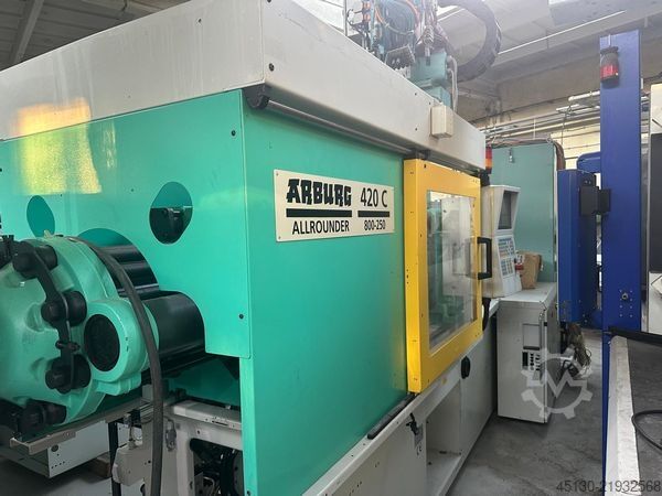 μηχανή χύτευσης με έγχυση Arburg 420C 800-250