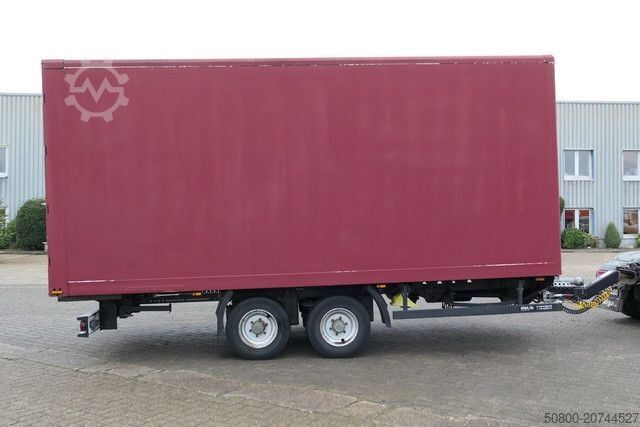 Тентованный прицеп MÖSLEIN TKO 105, Tandem, 6.100mm lang, Luftfederung