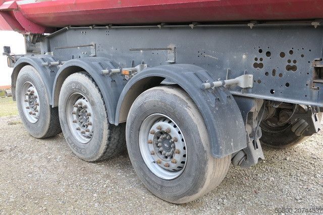 Полуприцеп-самосвал SCHMITZ CARGOBULL SKI 24 SL 7.2, Stahl, 26m³, Schlammdicht, Lift