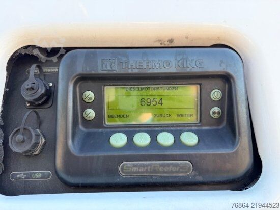 Ημιρυμουλκούμενο χαμηλής φόρτωσης KRONE KüHLAUFLIEGER,  THERMO KING SLXI 400, SAF-ACHSEN, DOPPELSTOCK