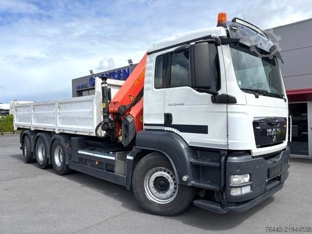 Autožeriav MAN TGS 35.400BL-8X4-PALFINGER KRAN PK33002EH-8XHYDR
