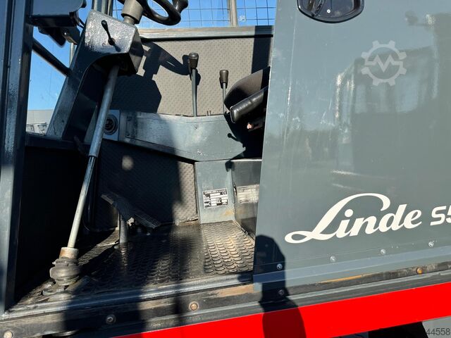 Xe nâng lấy bên Linde S50 //Duplex 4850 mm //