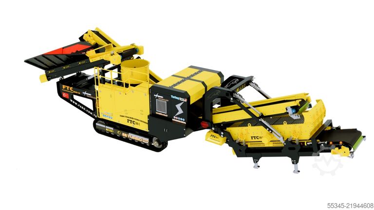 破碎设备 FABO cone crusher / stone crusher 400-500 TPH Cone crusher FTC-300S