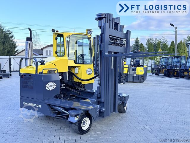 চার-দিক ফর্কলিফ্ট Combilift C4000 DIESEL TRIPLEX 5550 FORK POSITIONE