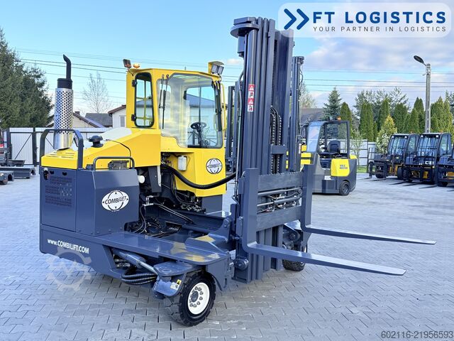 চার-দিক ফর্কলিফ্ট Combilift C4000 DIESEL TRIPLEX 5550 FORK POSITIONE
