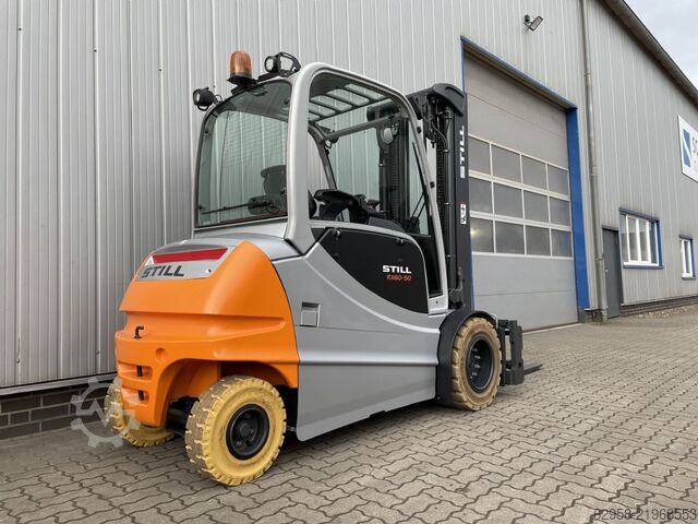 Electric 4-wheel forklift Still RX60-50 | AKKU 97% | Triplex
