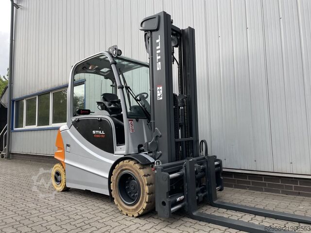 Electric 4-wheel forklift Still RX60-50 | AKKU 97% | Triplex