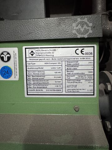 θέρμανση HDG Bavaria Compact 105