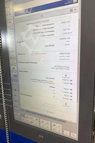 Liejimo mašina Wittmann Battenfeld MacroPower 900/ 8800