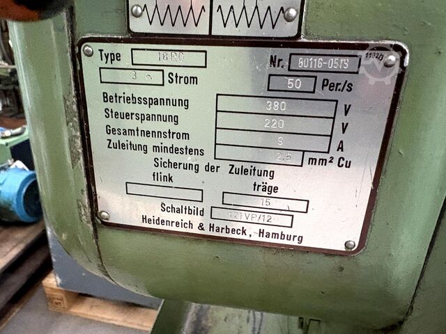 Tokarka uniwersalna Heidenreich & Harbeck 18RO0519