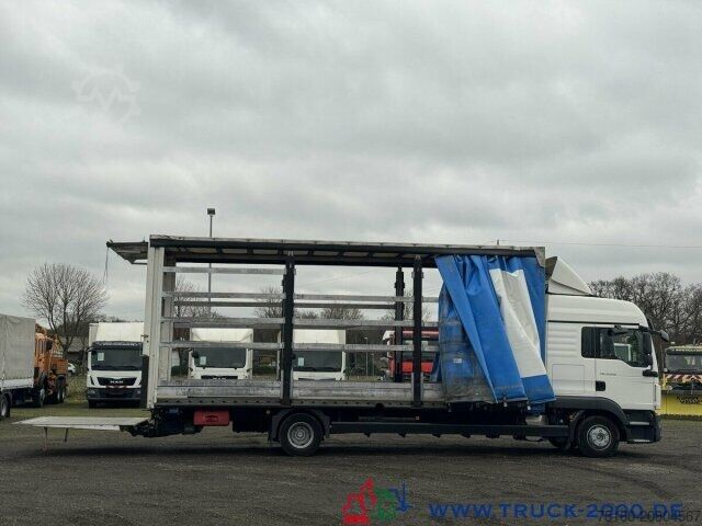 Бортовой грузовик с тентом MAN TGL 12.250 XXL Haus -Edscha Schiebeplane - LBW