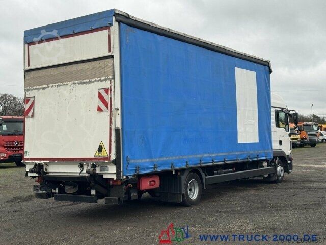 Бортовой грузовик с тентом MAN TGL 12.250 XXL Haus -Edscha Schiebeplane - LBW
