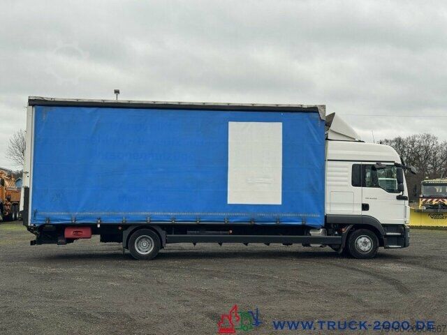 Бортовой грузовик с тентом MAN TGL 12.250 XXL Haus -Edscha Schiebeplane - LBW