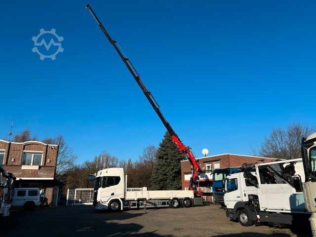 Cần cẩu gắn trên xe tải SCANIA R540 Pritsche + Fassi F545 Kran 6x2